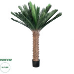 GloboStar Artificial Garden Cycads ������� ������������ ���� ��������� ����� �140cm - (20023)