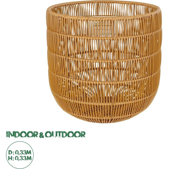 GloboStar Artificial Garden Dakota ������������ ������ ������ - ����� ������� - Flower Pot ���� �33cm x �33cm - (21498)