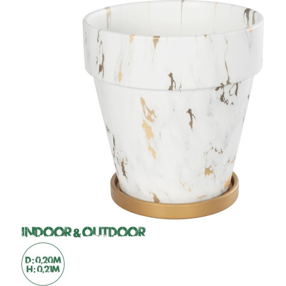 GloboStar Artificial Garden Denpasar ������������ �������� ������� ����� �� ����� �20 x �20 x �21 Cm - (20526)