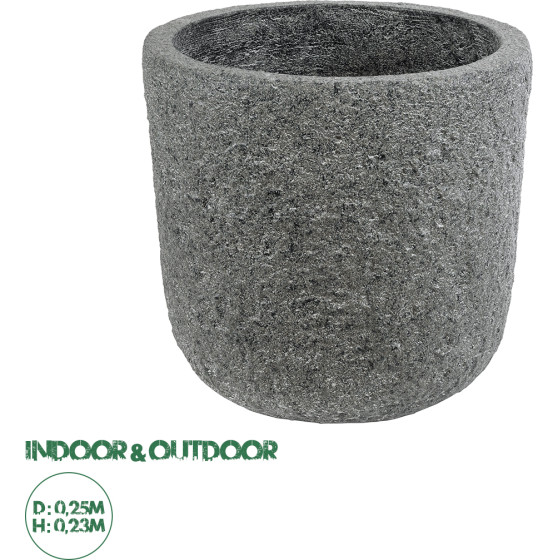 GloboStar Artificial Garden Erice ���������� ������������ ����������� ����� ������� - Flower Pot ���� �25 x �23cm - (20757)
