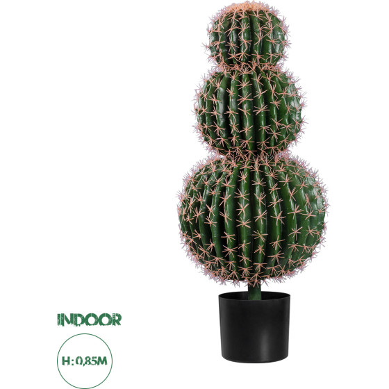 GloboStar Artificial Garden Ferocactus ������� ������������ ���� ���������� �85cm - (20137)
