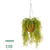 GloboStar Artificial Garden Golden Bell Willow Hanging Plant ������� �������� ������������ ���� ������� ���� �40 x �40 x Y60cm - (20626)