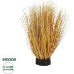GloboStar Artificial Garden Grass Bush ������� ������������ ���� ������ ������� �30 x �20 x �65cm - (21171)