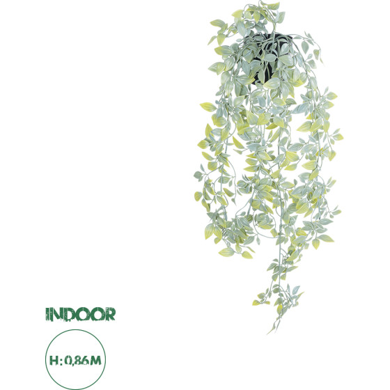 GloboStar Artificial Garden Hanging Datura ������� �������� ������������ ���� ������� �24 x Y80cm - (20864)