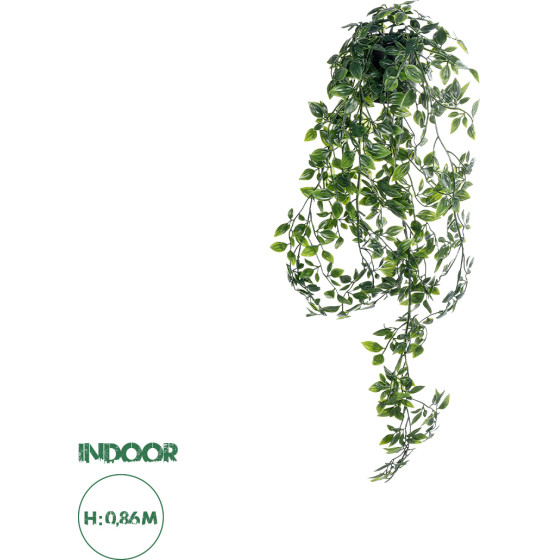 GloboStar Artificial Garden Hanging Datura ������� �������� ������������ ���� ������� �26 x Y80cm - (20865)