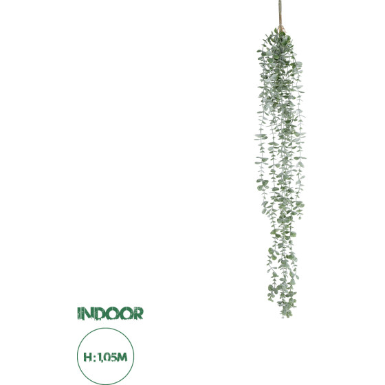 GloboStar Artificial Garden Hanging Eucalyptus ������� ������������ �������� ���� ���������� �16 x �9 x �105cm - (20807)