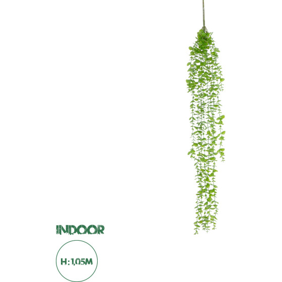 GloboStar Artificial Garden Hanging Eucalyptus ������� ������������ �������� ���� ���������� �16 x �9 x �105cm - (20812)