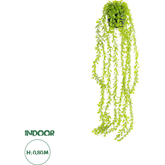 GloboStar Artificial Garden Hanging Myrtle - ������� �������� ������������ ���� ������ �21 x Y80cm - (20881)