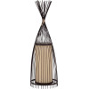 GloboStar Azores Boho ���������� ��������� �� ����� 1 x E27 Ac 220-240V IP20 - ���� & ���� - �30 x �30 x �90cm - (01754)