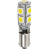 GloboStar BA9S-T4W ����� Ba9S T4W Led 2.66W 266lm 270� Dc 12V IP20 ����� ����� 6000K - 9 x Epistar SMD5050 Chip - �1 x �1 x �4cm - 1 ����� ������� - (81289)