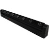 GloboStar Bar Stage ��������� ��������� ������ Super Beam Led 160W 8� Ac 220-240V IP20 8 x 20W Cree Chip ��������� Rgbw Dimmable DMX512 Protocol 9/38 Channels - �110 x �13.2 x �15.5cm - 2 ������ ������� - (51132)
