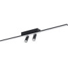 GloboStar Baretti �������� ��������� ������ Led 24W 2688lm 160� & 45� Ac 220-240V IP20 ����������� ����� Cct �� On/Off 2700K/4500K/6000K - Lumileds Smd Chip - ����� ��� - �80 x �5 x �15cm - 3 ������ ������� - (61226)