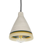 GloboStar Bevin �������� �������� ��������� ������ �� ����� 1 x E27 Ac 220-240V IP20 - ��������� - �17 x �17 x �21,5cm - (999-0219)