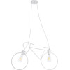 GloboStar Bike Vintage �������� ��������� ������ �� ����� 2 x E27 Ac 220-240V IP20 - ����� - �67 x �3.5 x �41cm - (01300)