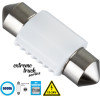GloboStar C5W �������� ����� C5W 31mm Canbus Led 1.92W 100lm 120� Dc 12-24V IP20 ����� ����� 6000K - 2 x Epistar SMD3030 Chip - �3.1 x �1.2 x �1cm - 1 ����� ������� - (81332)