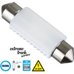 GloboStar C5W �������� ����� C5W 39mm Canbus Led 1.92W 100lm 120� Dc 12-24V IP20 ����� ����� 6000K - 2 x Epistar SMD3030 Chip - �3.9 x �1.2 x �1cm - 1 ����� ������� - (81334)