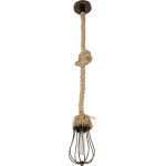 GloboStar Camber Vintage �������� ��������� ������ �� ����� 1 x E27 Ac 220-240V IP20 - ������� & ���� - �12 x �12 x �80cm - (999-0200)