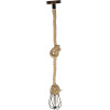 GloboStar Camber Vintage �������� ��������� ������ �� ����� 1 x E27 Ac 220-240V IP20 - ������� & ���� - �12 x �12 x �80cm - (999-0200)