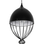 GloboStar Canario Vintage �������� ��������� ������ �� ����� 1 x E27 Ac 220-240V IP20 - ����� - �28 x �28 x �47cm - (999-0111)