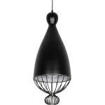 GloboStar Carnel Vintage �������� ��������� ������ �� ����� 1 x E27 Ac 220-240V IP20 - ����� - �26 x �26 x �70cm - (999-0110)
