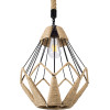 GloboStar Conical Vintage �������� ��������� ������ �� ����� 1 x E27 Ac 220-240V IP20 - ����� & ���� - �30 x �30 x �40cm - (01617)