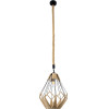 GloboStar Conical Vintage �������� ��������� ������ �� ����� 1 x E27 Ac 220-240V IP20 - ����� & ���� - �30 x �30 x �40cm - (01617)