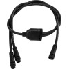 GloboStar Connector 2 Pin �������/�������� � 1 ������ �� ������ 1 x �������� ����� & ����� 2 x ������ ������� ��������� IP68 - ����� - �100 x �3.7 x �1.4cm - (60954)