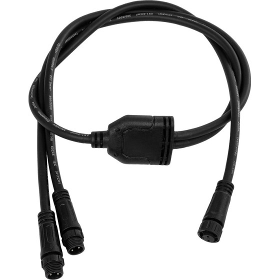 GloboStar Connector 2 Pin �������/�������� � 1 ������ �� ������ 1 x �������� ����� & ����� 2 x ������ ������� ��������� IP68 - ����� - �100 x �3.7 x �1.4cm - (60954)