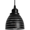 GloboStar Coolie �������� �������� ��������� ������ �� ����� 1 x E27 Ac 220-240V IP20 - ����� & ����� - �12.5 x �12.5 x �11.5cm - (01483)
