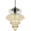 GloboStar Corte �������� �������� ��������� ������ �� ����� 1 x E27 Ac 220-240V IP20 - M��� - �25 x �25 x �30cm - (206-0029)