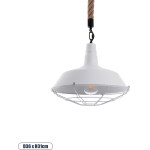 GloboStar Crane Vintage �������� ��������� ������ �� ����� 1 x E27 Ac 220-240V IP20 - ����� & ���� - �36 x �36 x �31cm - (01409)