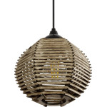 GloboStar Jutti Boho �������� ��������� ������ �� ����� 1 x E27 Ac 220-240V IP20 - ���� - M20 x �20 x �18cm - (205-0041)