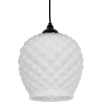 GloboStar Kegel �������� �������� ��������� ������ �� ����� 1 x E27 Ac 220-240V IP20 - ����� - �19 x �19 x �19cm - (206-0005)