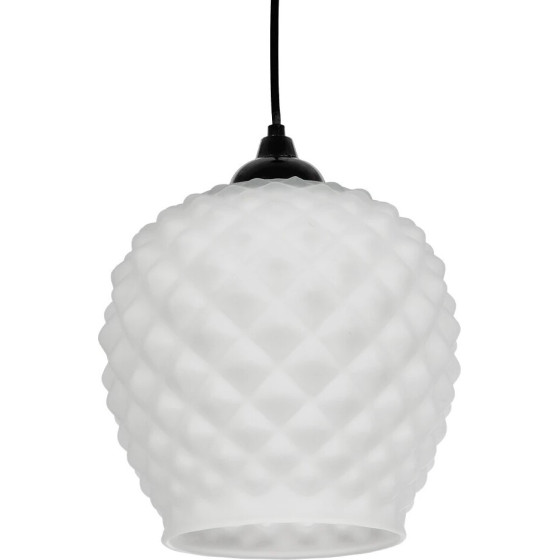 GloboStar Kegel �������� �������� ��������� ������ �� ����� 1 x E27 Ac 220-240V IP20 - ����� - �19 x �19 x �19cm - (206-0005)