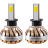 GloboStar Led Hid Kit H3 45 Watt Cob Led 3600 Lumen 9-32 Volt Dc 6000k - (99701)