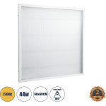 GloboStar Led Panel Transparent 60x60cm 44W 3960lm 120� CRI =80Ra Ac 220-240V IP20 �60 x �60 x �2.5cm - ����� ����� 2700K - 2 ������ ������� - (60217)