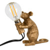 GloboStar Mouse Vintage ����������� ��������� �������� �� ����� 1 x E12 Ac 220-240V IP20 - ����� - �12 x �4 x �10cm - (00680)