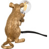 GloboStar Mouse Vintage ����������� ��������� �������� �� ����� 1 x E12 Ac 220-240V IP20 - ����� - �12 x �4 x �10cm - (00680)