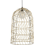 GloboStar Neti Boho �������� ��������� ������ �� ����� 1 x E27 Ac 220-240V IP20 - ���� - M35 x �35 x �63cm - (205-0025)