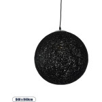 GloboStar Oceana Boho �������� ��������� ������ �� ����� 1 x E27 Ac 220-240V IP20 - ����� - �40 x �40 x �40cm - (01360)