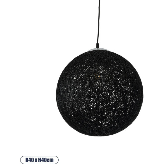 GloboStar Oceana Boho �������� ��������� ������ �� ����� 1 x E27 Ac 220-240V IP20 - ����� - �40 x �40 x �40cm - (01360)