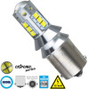 GloboStar P21W-1156 ����� P21W 1156 BA15S Canbus Led 5.4W 760lm 360� Dc 12V IP20 ����� ����� 6000K - 16 x Cree Xbd Chip - �1.8 x �1.8 x �5cm - 1 ����� ������� - (81256)