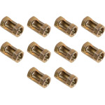 GloboStar Pipeadapt ���������� Diy ��������� ��� ��������� ������� ���������� - �1.3 x �1.3 x �2.5cm - ������ 10 �������� - (79595)