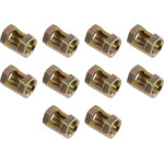 GloboStar Pipeadapt ���������� Diy ��������� ��� ��������� ������� ���������� - �1.3 x �1.3 x �2cm - ������ 10 �������� - (79594)