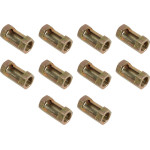 GloboStar Pipeadapt ���������� Diy ��������� ��� ��������� ������� ���������� - �1.3 x �1.3 x �3cm - ������ 10 �������� - (79596)