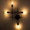 GloboStar Piping Vintage ��������� ������ - ������ �� ����� 4 x E27 Ac 220-240V IP20 - ���������� - �40 x �9 x �52cm - (00663)