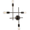 GloboStar Piping Vintage ��������� ������ - ������ �� ����� 4 x E27 Ac 220-240V IP20 - ���������� - �40 x �9 x �52cm - (00663)