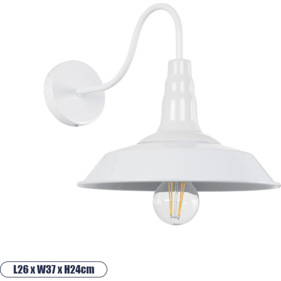 GloboStar Ray Vintage ��������� ������ - ������ �� ����� 1 x E27 Ac 220-240V IP20 - ����� - �26 x �37 x �32cm - (01066)