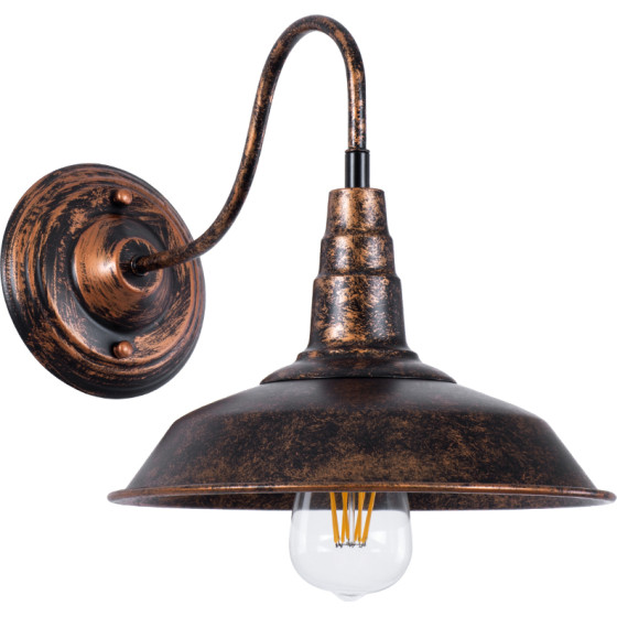 GloboStar Ray Vintage ��������� ������ - ������ �� ����� 1 x E27 Ac 220-240V IP20 - ������� ��� �������� - �26 x �37 x �32cm - (01067)