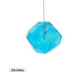 GloboStar Rina �������� �������� ��������� ������ �� ����� 1 x G9 Ac 220-240V IP20 - ������� - �20 x �20 x �20cm - (01306)